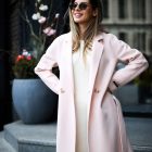 Пальто з делікатної і тонкої вовни в рожевому кольорі 3