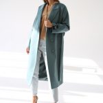 Пальто из шерсти альпаки и кашемира цвета Tiffani 3