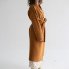Пальто з вовни кашеміра в кольорі кемел 3