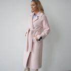 Пальто з вовни альпаки в рожевому кольорі 3