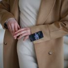 Пальто из натуральной шерсти альпаки и мериноса темно-бежевого цвета 3