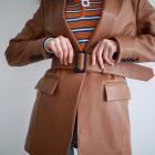 Пиджак коричневого цвета 4