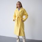 Пальто з вовни в жовтому кольорі 2