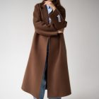 Пальто з вовни в коричневому кольорі 5