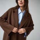 Пальто з вовни в коричневому кольорі 2