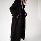 Пальто з вовни в чорному кольорі 3