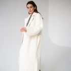 Пальто з альпаки в молочному кольорі 3