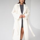 Пальто з альпаки в молочному кольорі 7