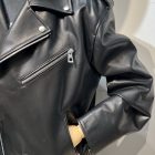 Куртка з натуральної шкіри в чорному кольорі 5