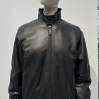 Куртка з натуральної шкіри в чорному кольорі, двухстороння 2