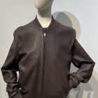 Куртка з натуральної шкіри в коричневому кольорі 2