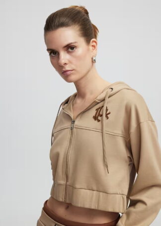 Спортивна кофта в бежевому кольорі