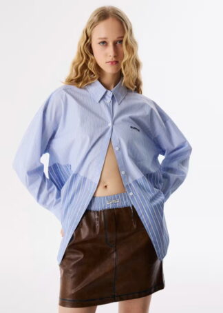 Сорочка в голубому кольорі