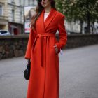 Пальто в червоному кольорі 4