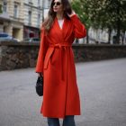 Пальто в червоному кольорі 6