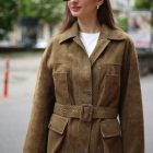Куртка в оливковому кольорі 7