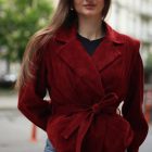 Куртка в темно-червоному кольорі 7