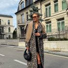 Пальто з альпаки в чорно-бежевому кольорі 8