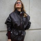 Курта з натуральної шкіри в темно-коричневому кольорі 6