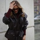 Курта з натуральної шкіри в темно-коричневому кольорі 10