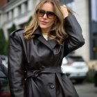 Курта з натуральної шкіри в темно-коричневому кольорі 8