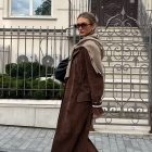 Плащ в коричневому кольорі 6
