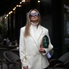 Пальто в білому кольорі 7