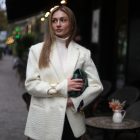 Пальто в білому кольорі 9