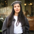 Пальто в темно-сірому кольорі 8