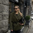 Пальто в зеленому кольорі 3