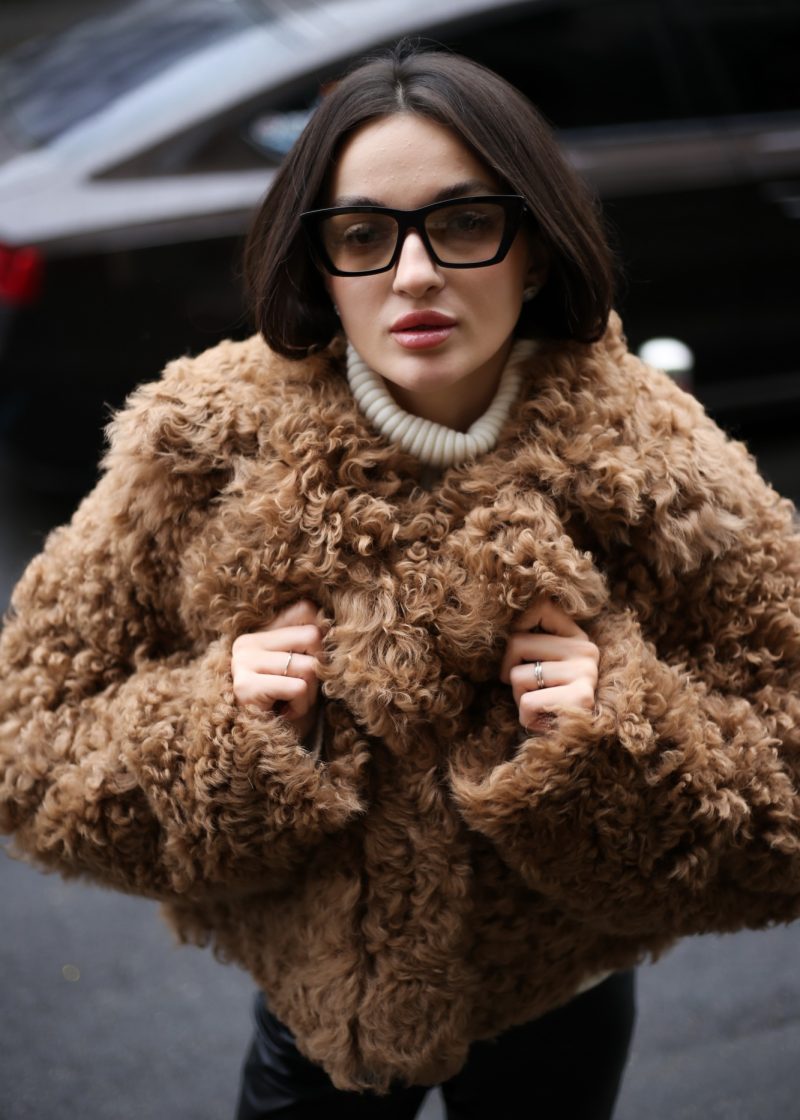 Дублянка з натуральної шкіри Tigrado в темно-бежевому кольорі