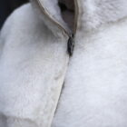 Дублянка з натуральної шкіри в кремовому кольорі,двохстороння 4