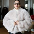 Дублянка з натуральної шкіри в кремовому кольорі,двохстороння 3