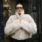 Дублянка з натуральної шкіри в кремовому кольорі,двохстороння 3