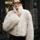 Дублянка з натуральної шкіри в кремовому кольорі,двохстороння 4