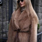 Дублянка з натуральної шкіри в коричневому кольорі,двохстороння 7