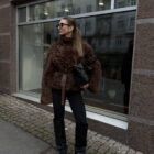 Дублянка з натуральної шкіри в коричневому кольорі,двохстороння 5