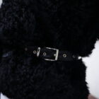 Дублянка з натуральної шкіри в чорному кольорі,двохстороння 8