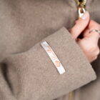 Пальто з кашеміру в бежевому кольорі, капюшон оздоблений натуральним хутром із соболя 15