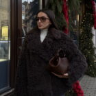 Дублянка з натуральної шкіри в коричневому кольорі,двохстороння 2