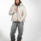 Дублянка з натуральної шкіри в кремовому кольорі,двохстороння 14