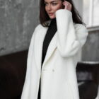 Пальто з альпаки в молочному кольорі 7