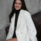 Пальто з альпаки в молочному кольорі 3