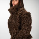 Дублянка з натуральної шкіри в бежевому кольорі,двохстороння 16