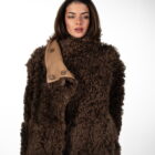 Дублянка з натуральної шкіри в бежевому кольорі,двохстороння 5