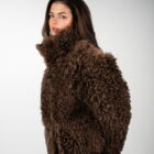 Дублянка з натуральної шкіри в бежевому кольорі,двохстороння 11