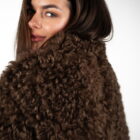 Дублянка з натуральної шкіри в темно-бежевому кольорі,двохстороння 19