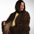 Дублянка з натуральної шкіри в темно-бежевому кольорі,двохстороння 6