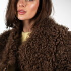 Дублянка з натуральної шкіри в темно-бежевому кольорі,двохстороння 13