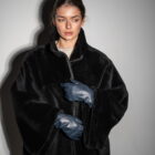 Дублянка з натуральної шкіри в чорному кольорі,двохстороння 7